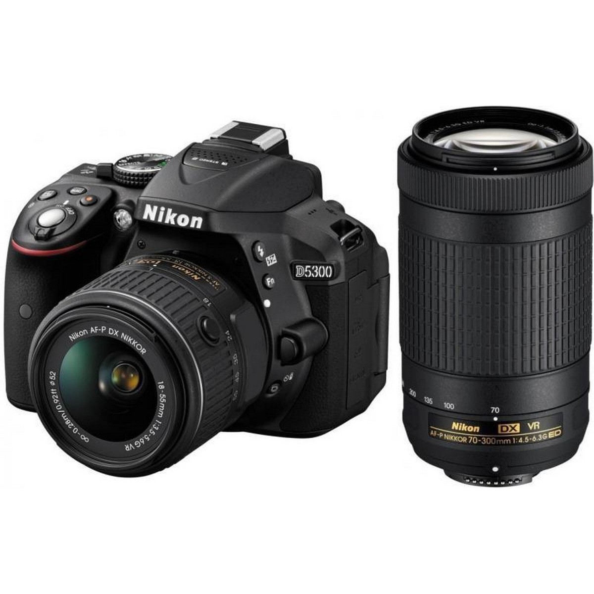 Nikon DSLR Camera D5300 18-55mm + 70-300mm