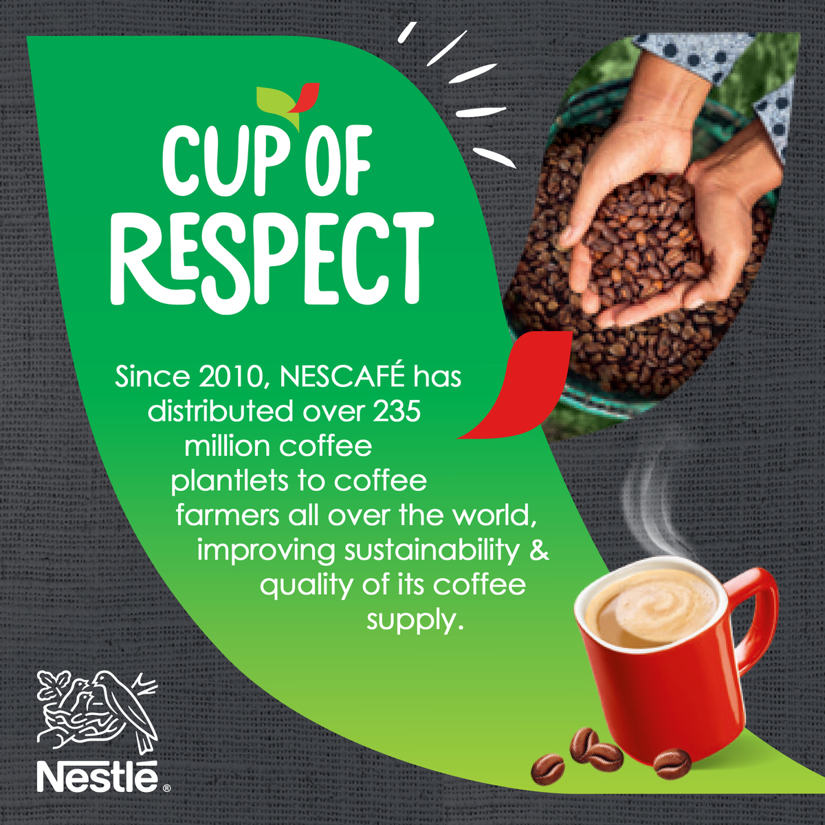 Nescafe 3in1 Intense Instant Coffee Mix Sachet 35 x 20g