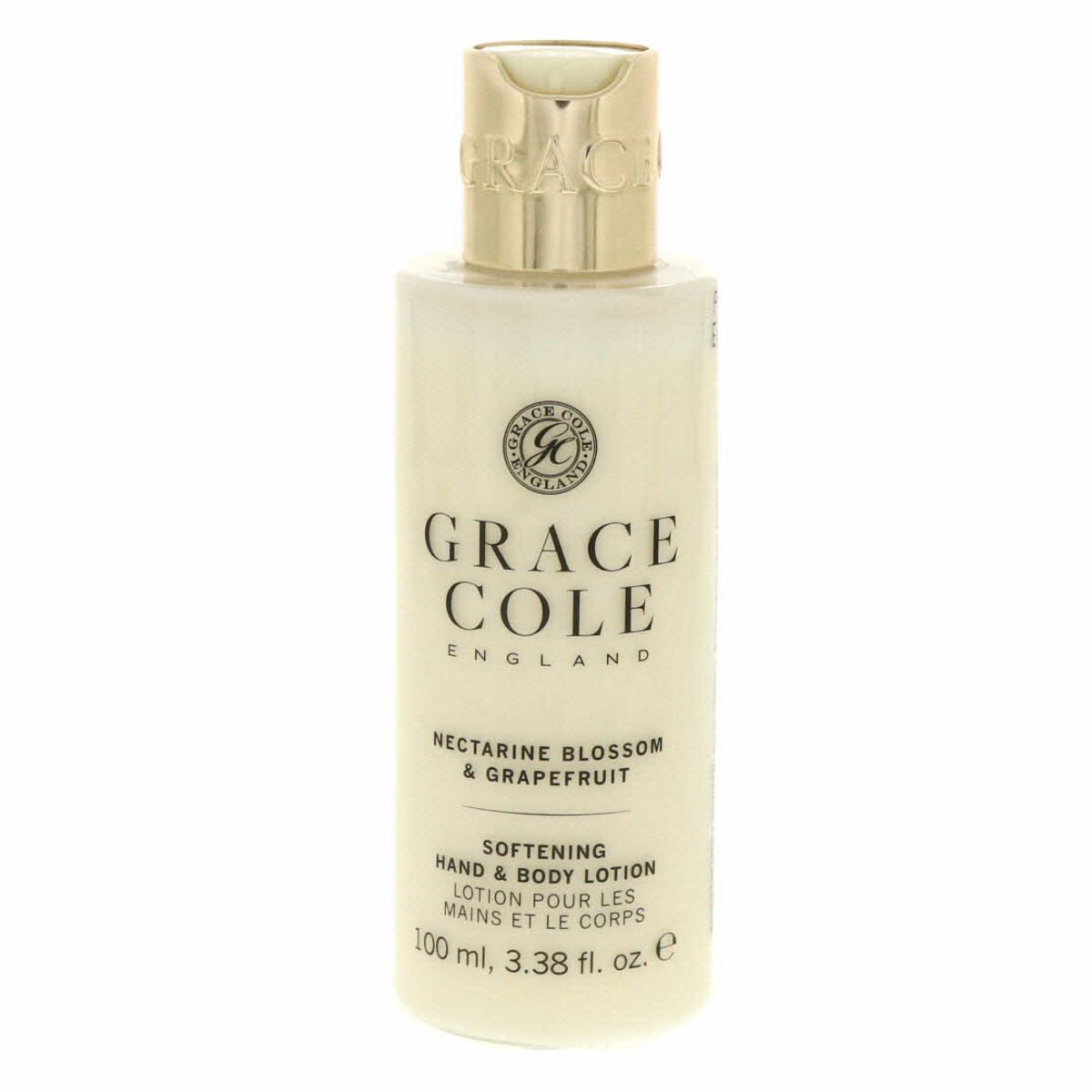Grace Cole Softning Hand And Body Lotion Nectarine Blossom And Grapefruit 100ml