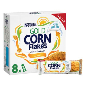 Nestle Gold Cornflakes Original Cereal Bar 8 x 20 g