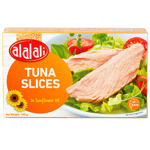 Al Alali Tuna Slices In Sunflower Oil 100g
