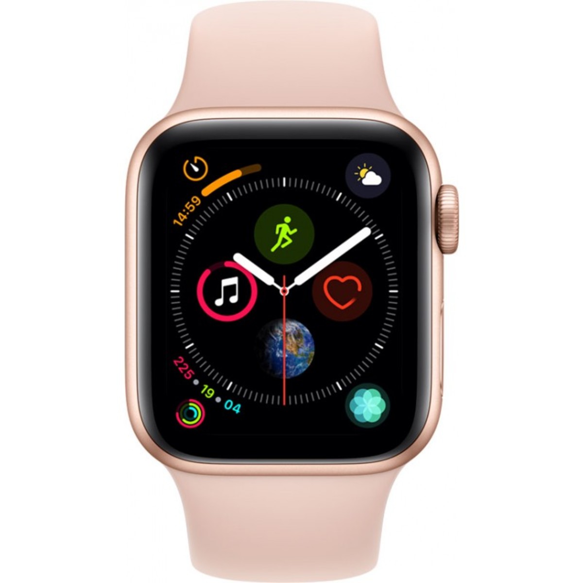 Apple Watch Series 4 - GPS 40mm Gold Aluminium Case with Pink Sand Sport Band