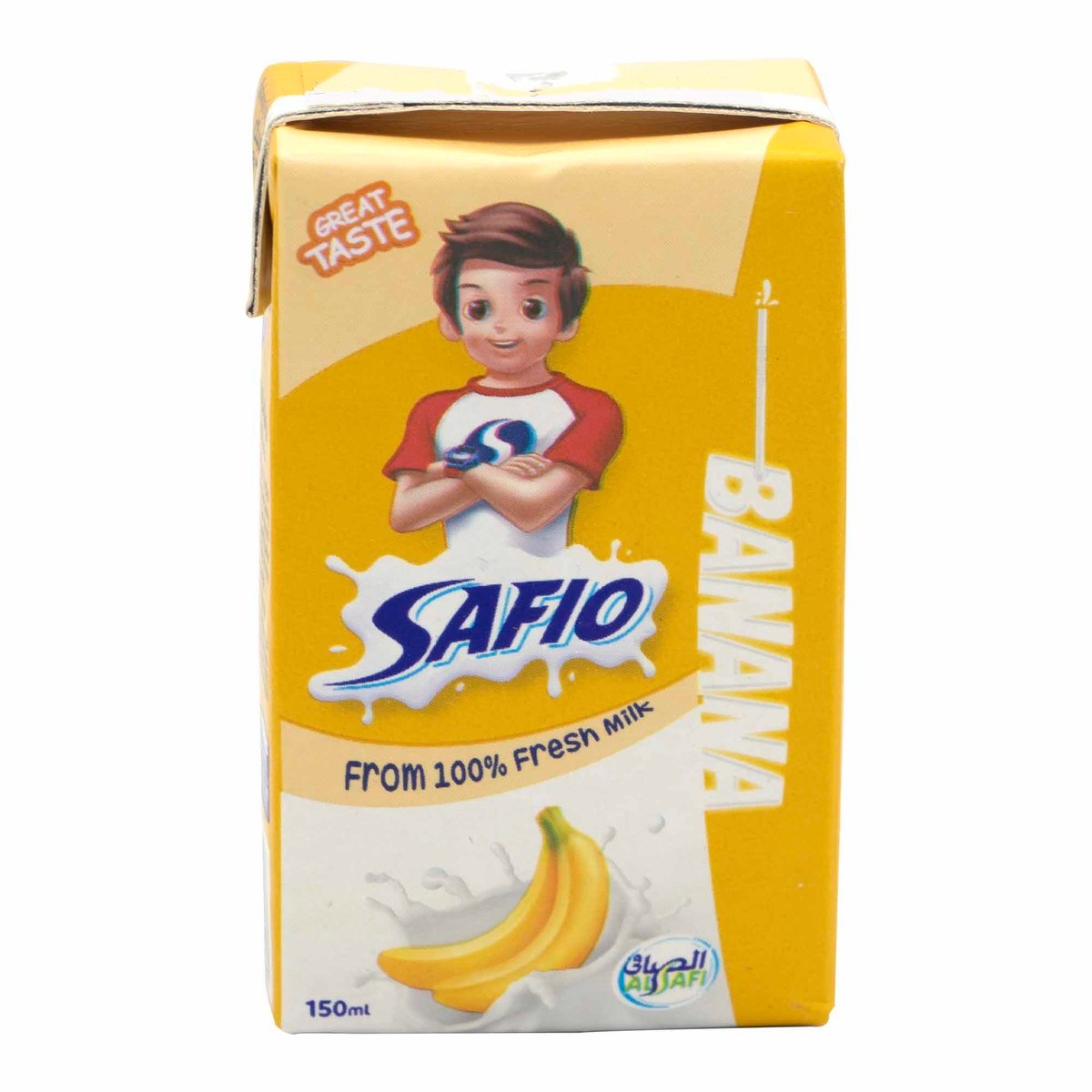 Safio UHT Banana Milk 18 x 150ml