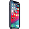 Apple iPhone XS Silicone Case Midnight Blue