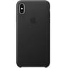Apple iPhone XS Max Leather Case Black