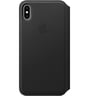 Apple iPhone XS Max Leather Folio Case Black