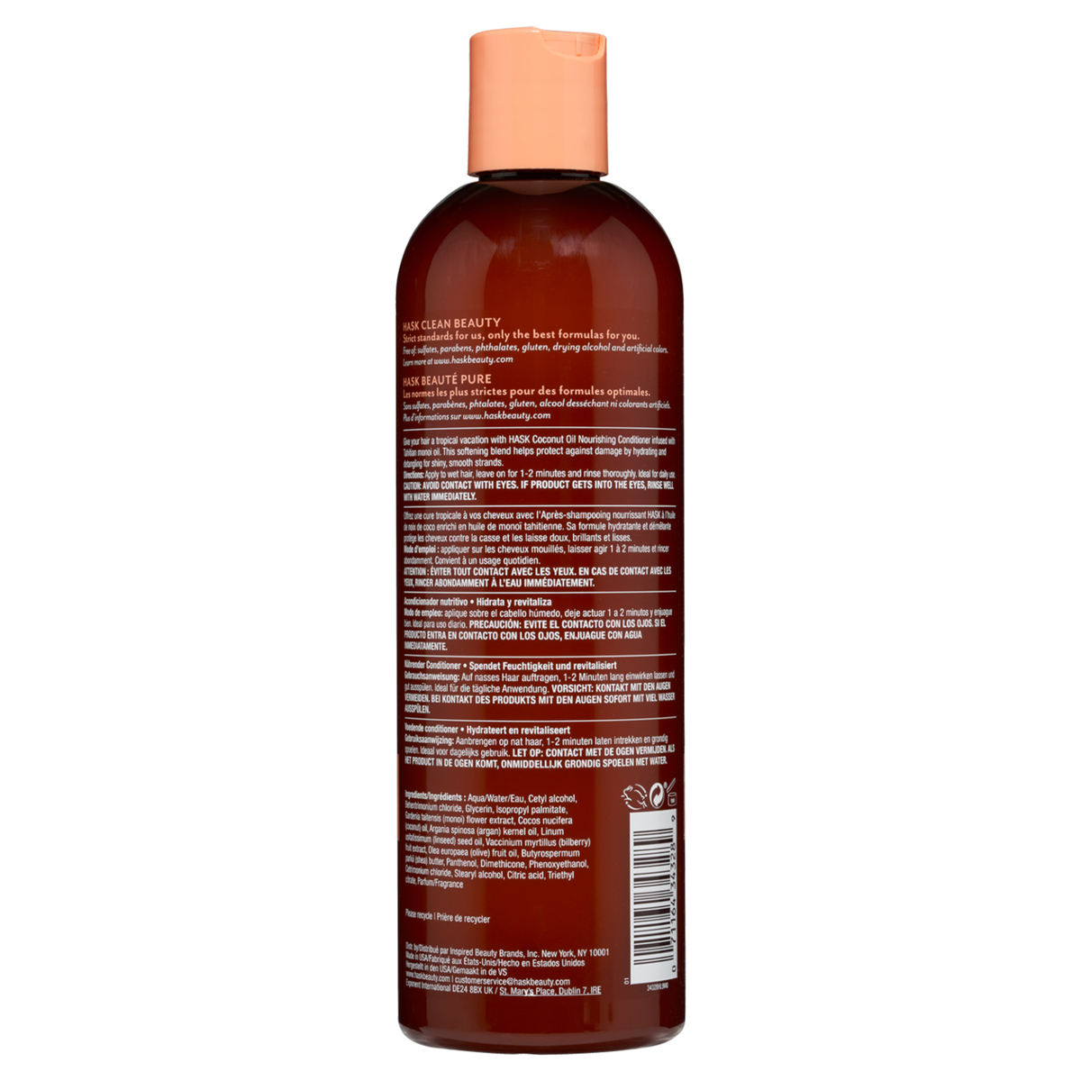 Hask Coconut Oil Nourishing Conditioner, 355 ml