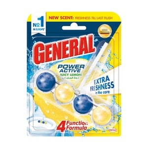 Henkel General Power Active Toilet Block Lemon 50g