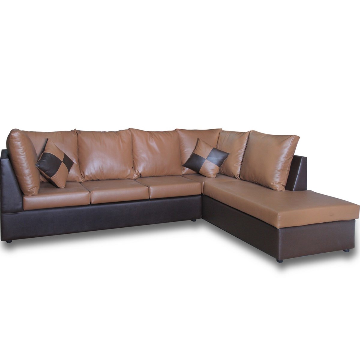 Sparrow Sofa Set Corner 1+1 ML01 Almond Brown
