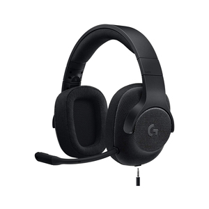 Logitech G433 Wired Surround Gaming Headset, Triple Black