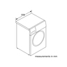 Bosch Front Load Washing Machine WAT24462GC 9KG