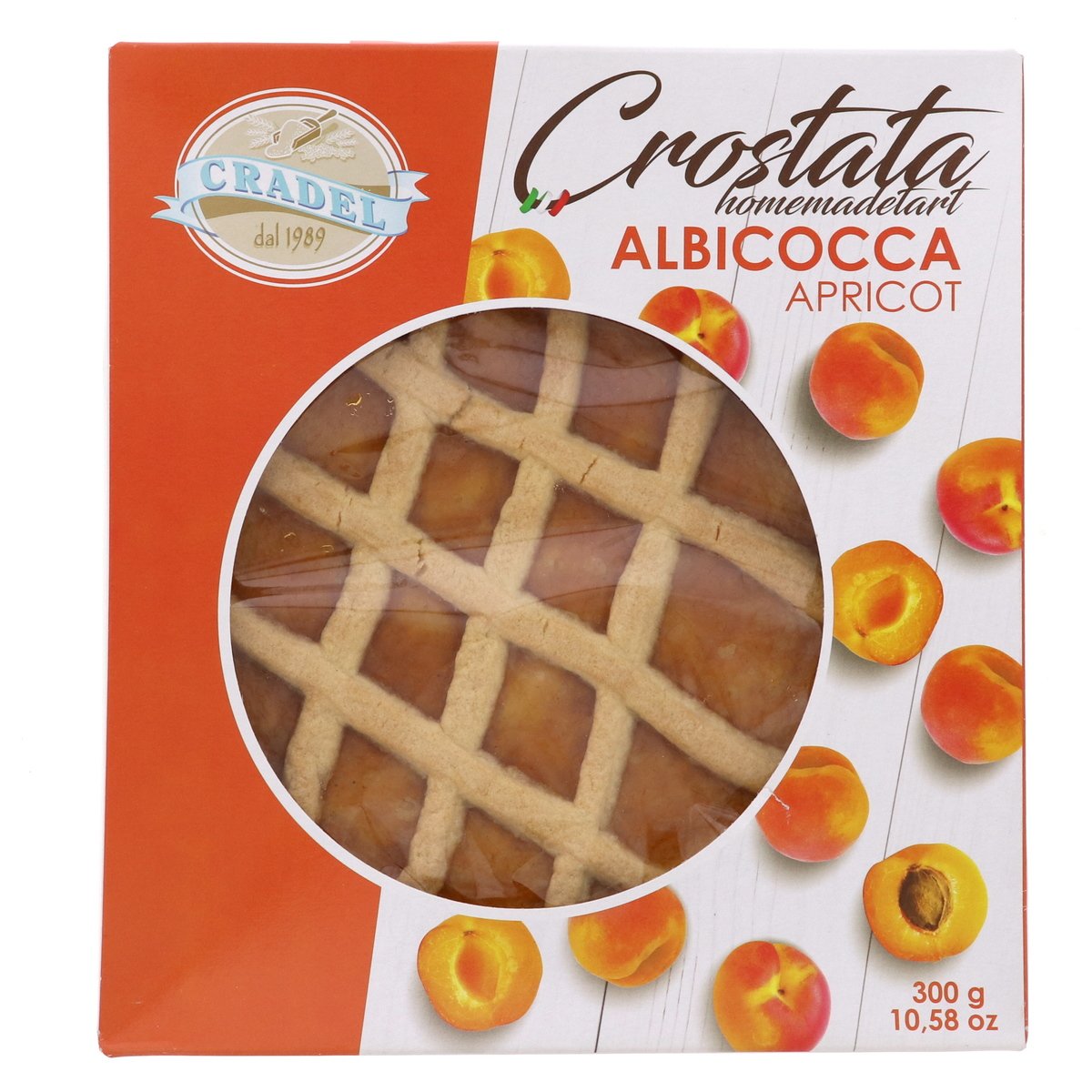 Cradel Crostata Homemade Apricot Tart 300g