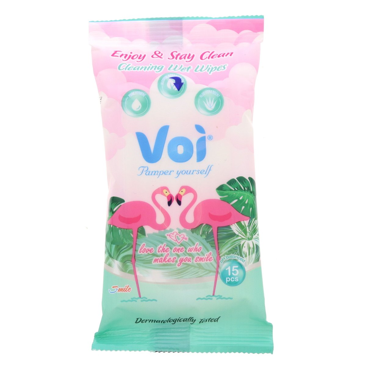 Voi Enjoy & Stay Cleaning Wet Wipes 15pcs