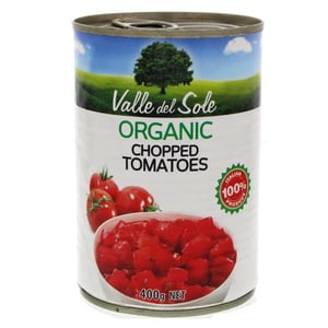 Valle Del Sole Organic Chopped Tomatoes 400 g