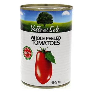 Valle Del Sole Whole Peeled Tomatoes 400g