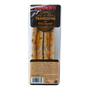 Rigamonti Tramezzino With Spicy Salame 130g