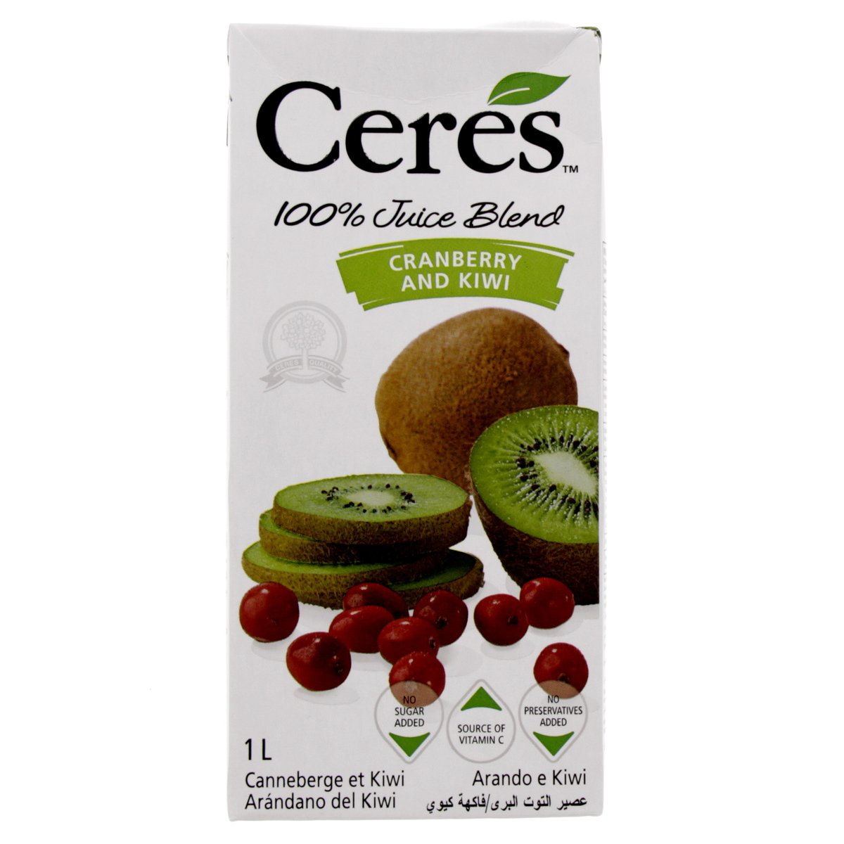 Ceres Cranberry And Kiwi Juice 1 Litre