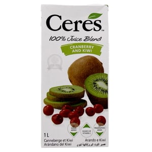 Ceres Cranberry And Kiwi Juice 1Litre