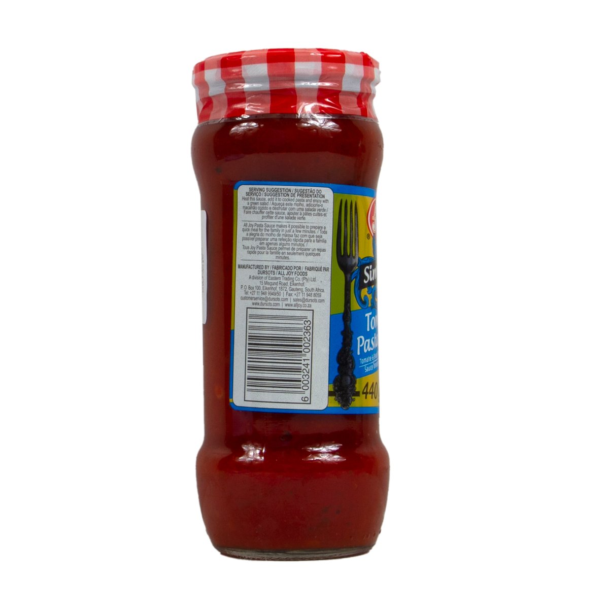 All Joy Tomato & Herb Pasta Sauce 440 g