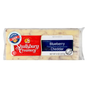 Shullsburg Creamery Blueberry Cheddar 227g