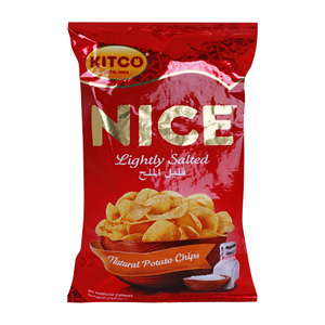 Kitco Nice Natural Potato Chips Lightly Salted 80g