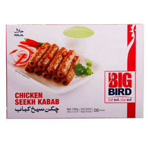 Big Bird Chicken Seekh Kabab 180g