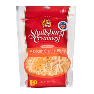 Shullsburg Creamery Shredded Mexican Cheese Blend 227g