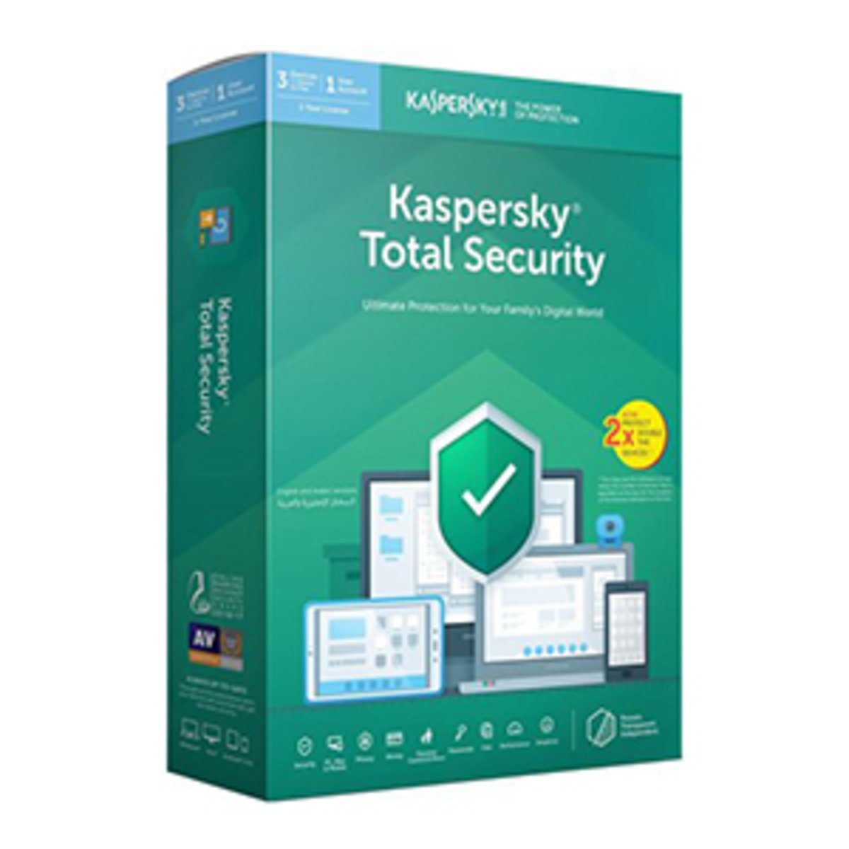Kaspersky Total Security 2019 3+1 User