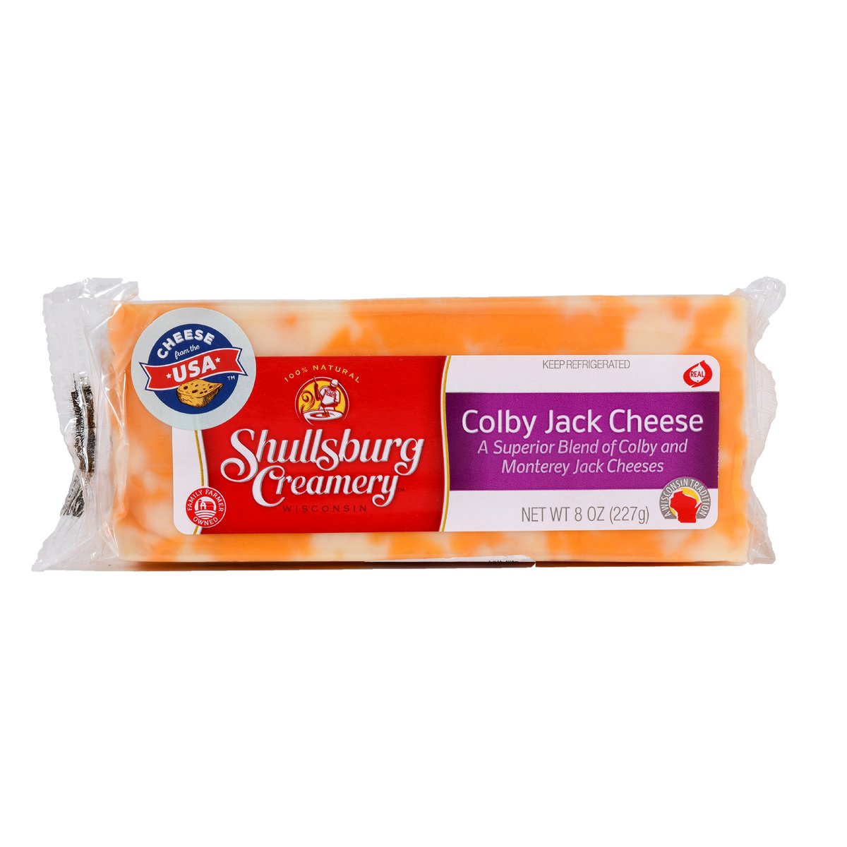 Shullsburg Colby Jack Cheese 227 g