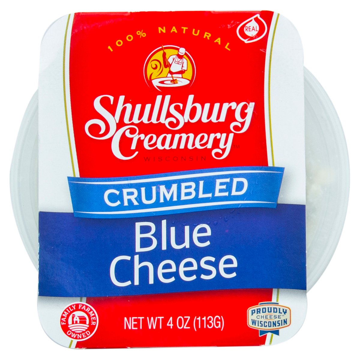 Shullsburg Creamery Crumbled Blue Cheese 113 g
