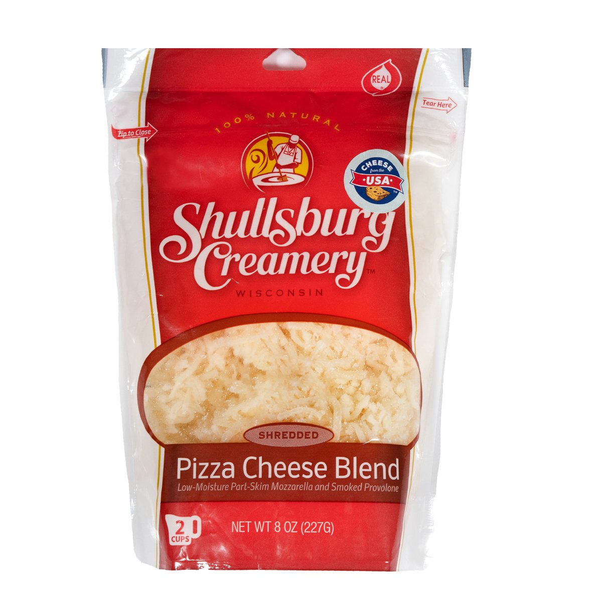 Shullsburg Creamery Shredded Pizza Cheese Blend 227g