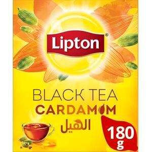 Lipton Flavoured Black Loose Tea Cardamom 180g