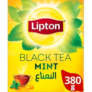 Lipton Flavoured Black Loose Tea Mint 380g