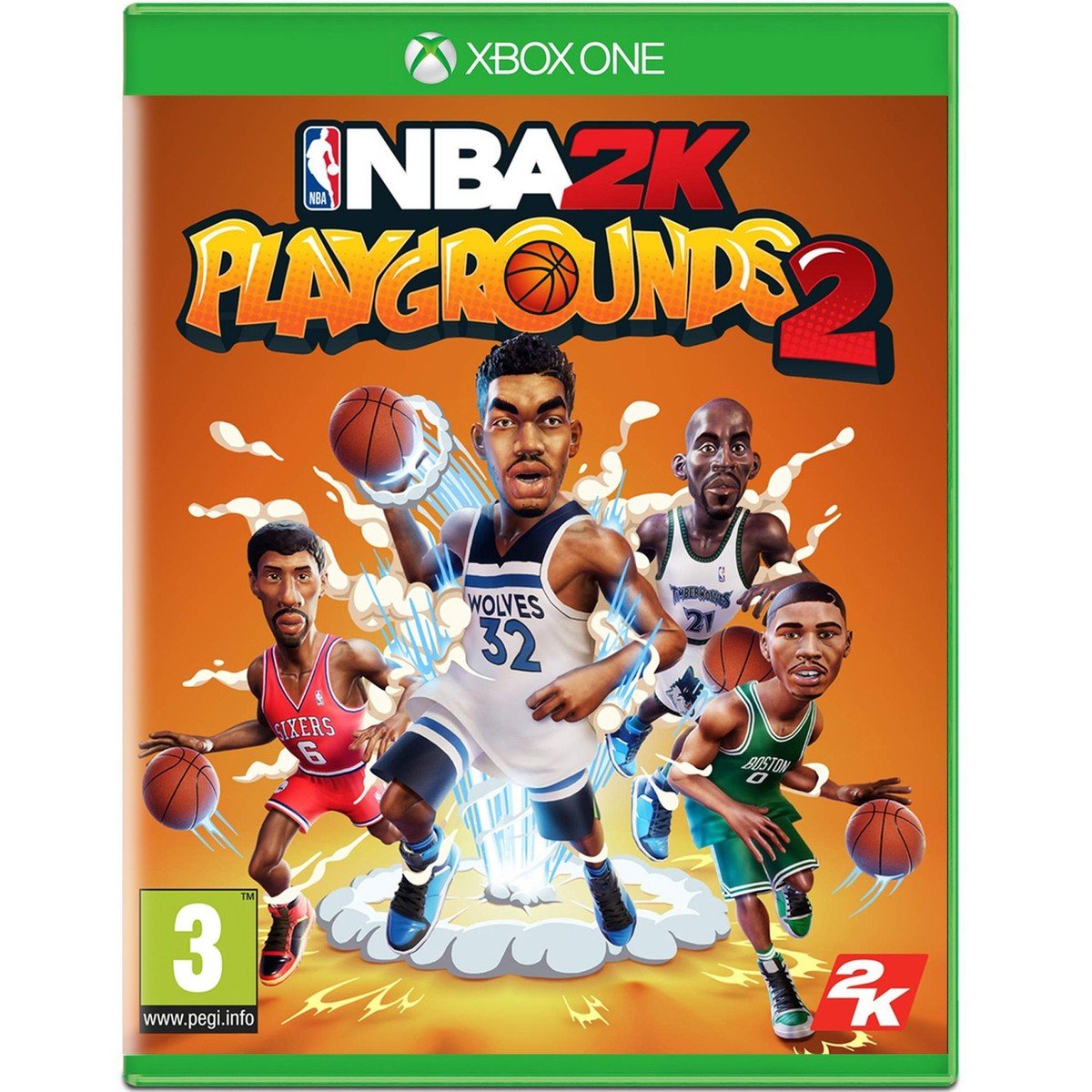 Red XBox One NBA 2K: Playgrounds 2