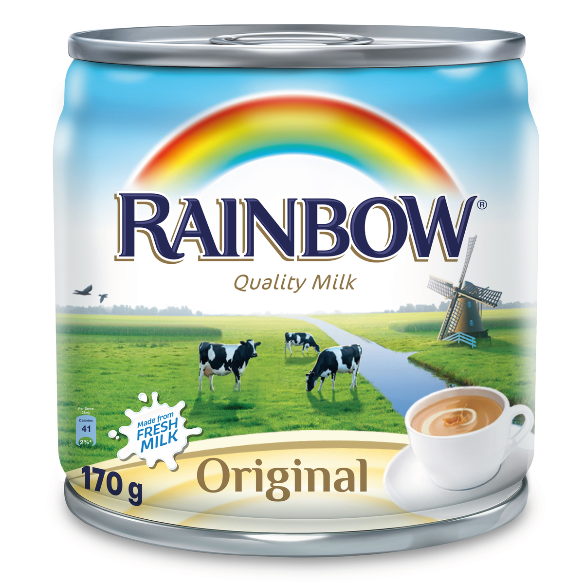 Rainbow Evaporated Milk Original 170 g