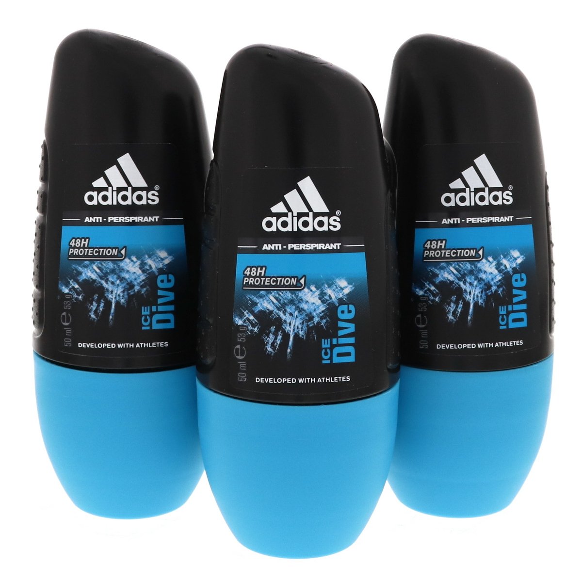 Adidas Ice Dive Anti-Perspirant Roll On 3 x 50 ml