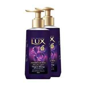 اشتري قم بشراء Lux Perfumed Hand Wash Magical Beauty 2 x 500 ml Online at Best Price من الموقع - من لولو هايبر ماركت Liquid Hand Wash في الكويت