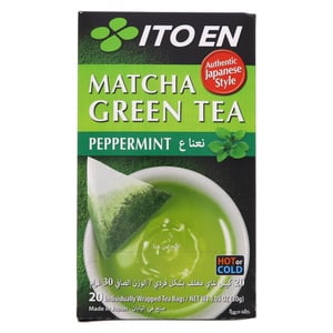 Ito En Matcha green Tea Peppermint 20 Teabags
