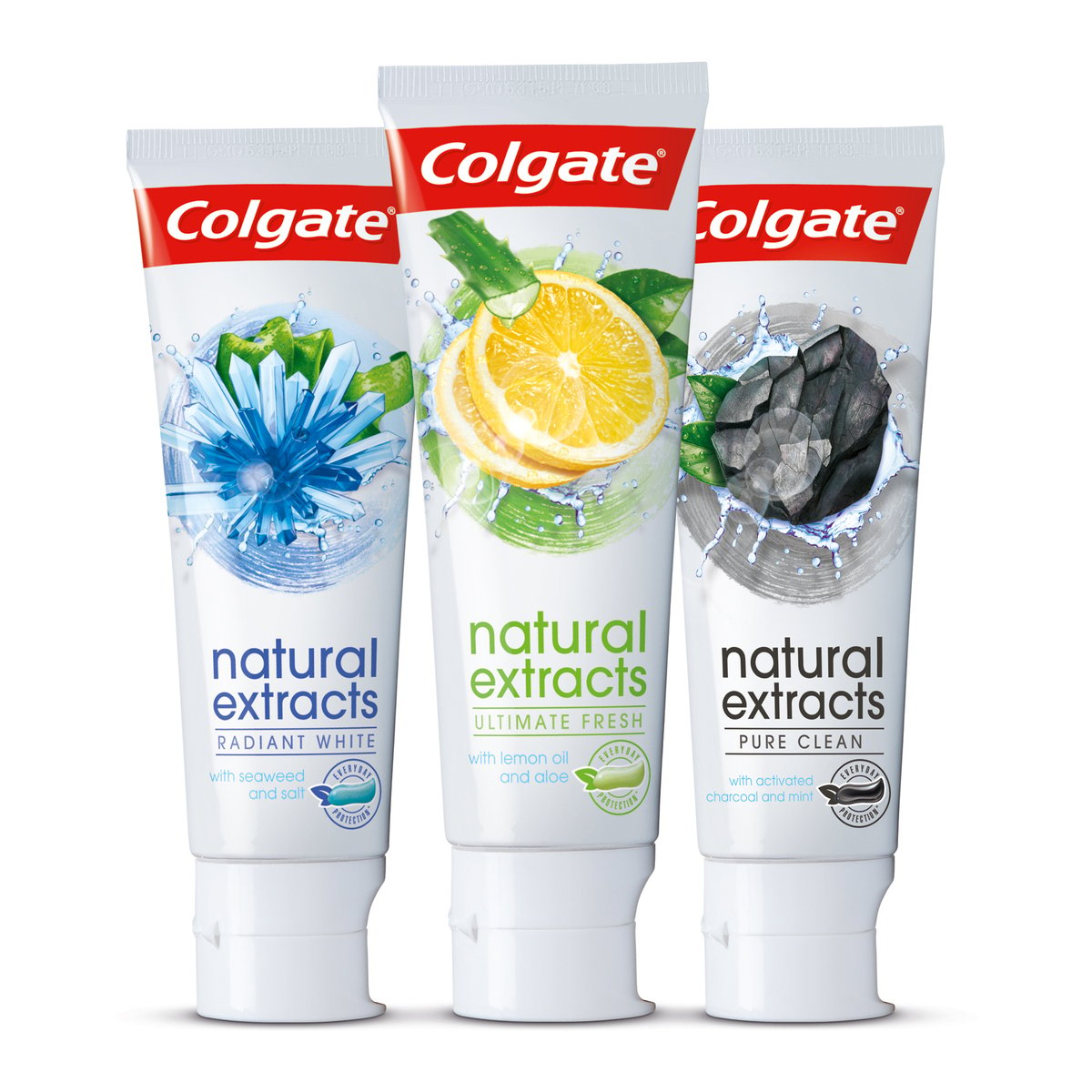 Colgate Toothpaste Natural Extracts With Lemon Oil And Aloe 75ml