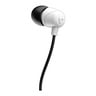 Skullcandy S2DUYK-441 Jib In-Ear Noise-Isolating Earbuds with Microphone and Remote for Hands-Free Calls - White/Black