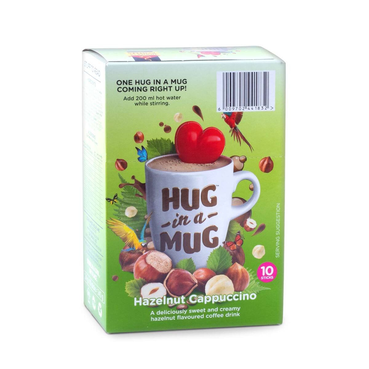 House of Coffee Hug in a Mug Hazelnut Cappuccino 10 x 24 g