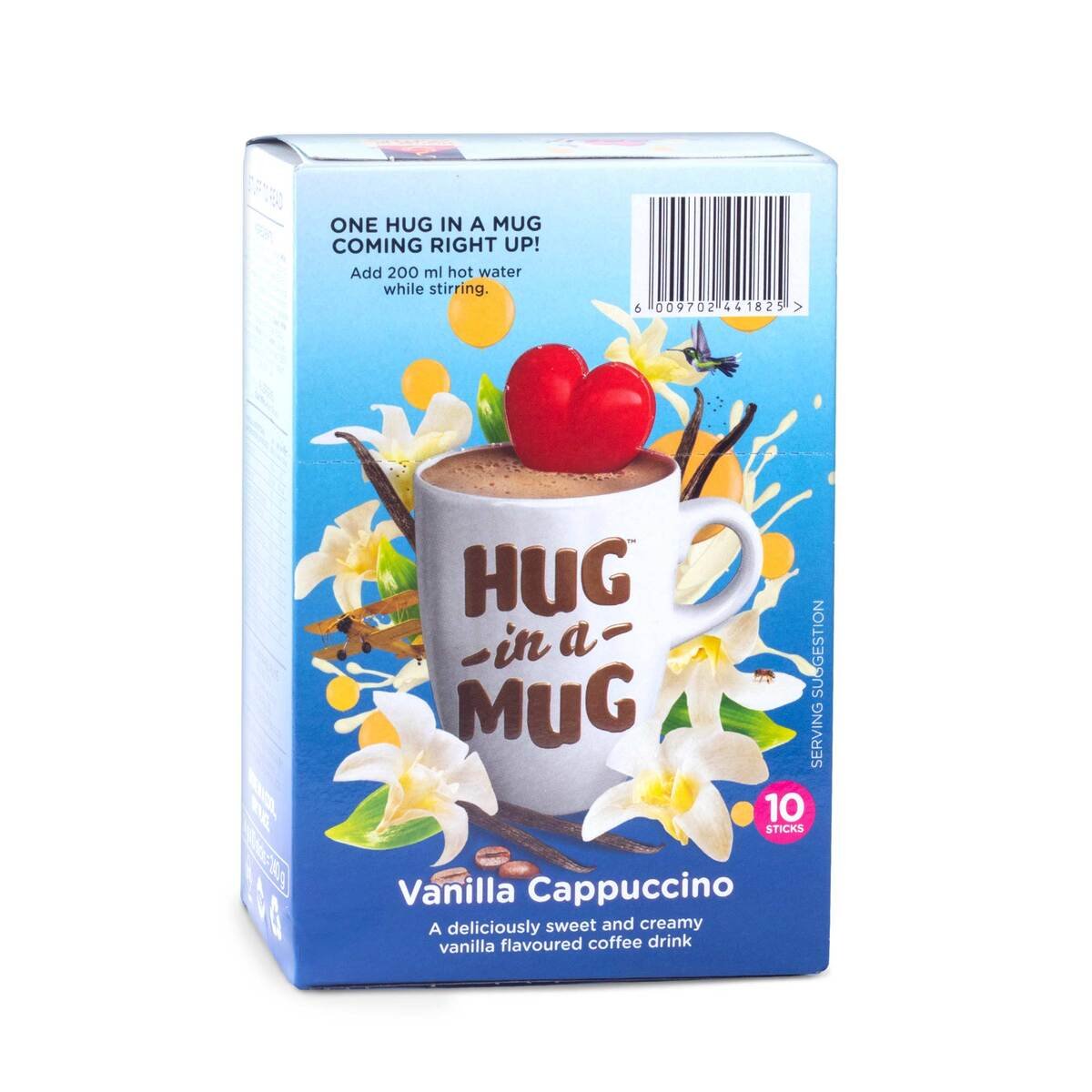 House of Coffee Hug in a Mug Vanilla Cappuccino 10 x 24 g