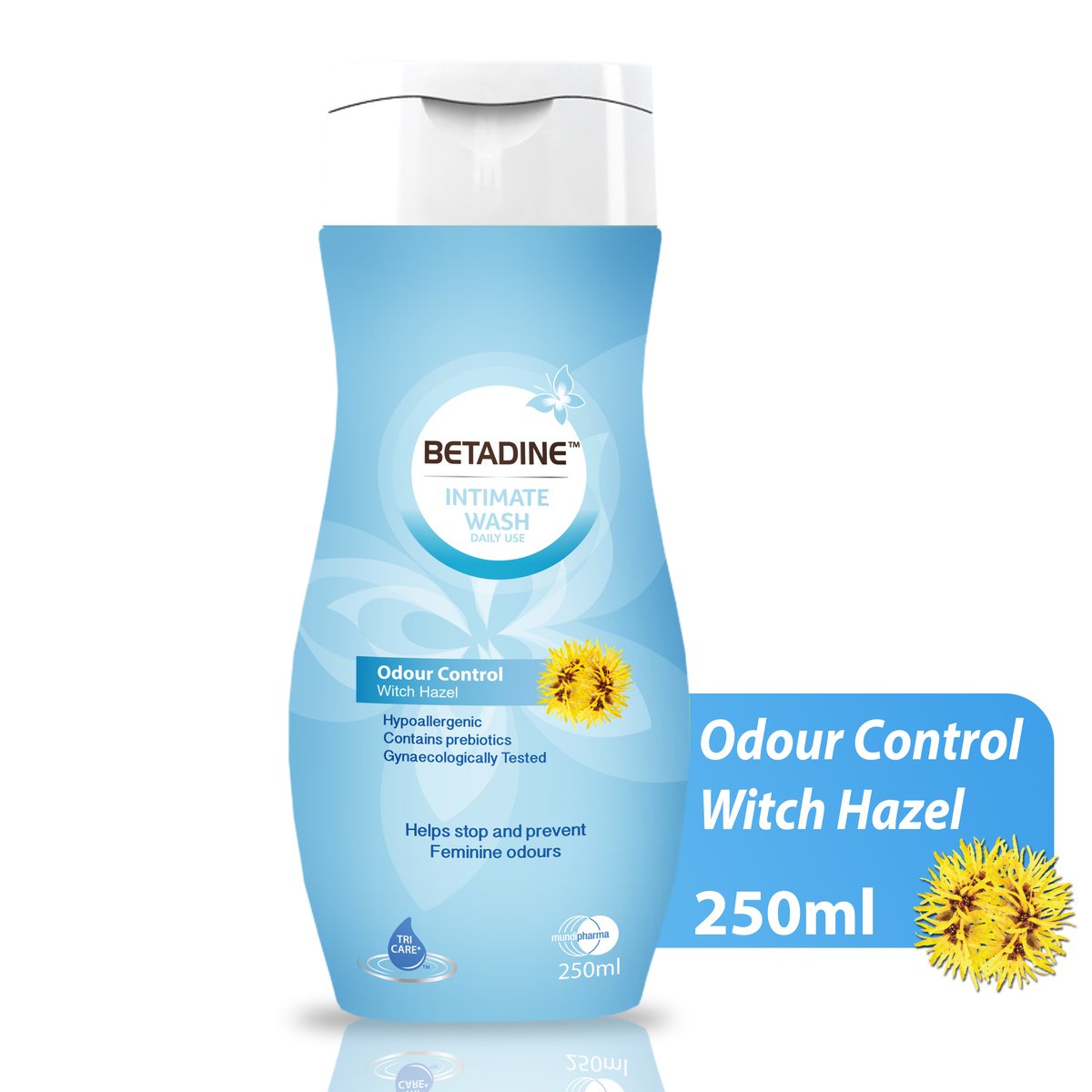 Betadine Intimate Wash Odour Control Witch Hazel 250ml