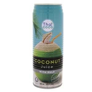 Thai Coco Coconut Juice With Pulp 520ml