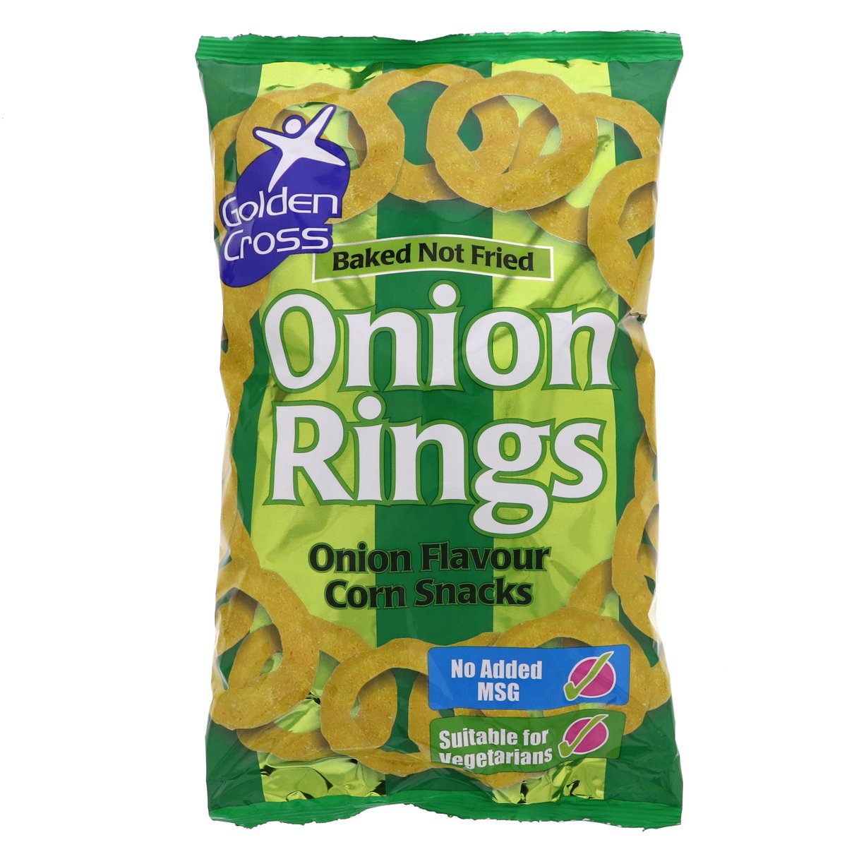 Golden Cross Onion Rings Corn Snacks 150 g