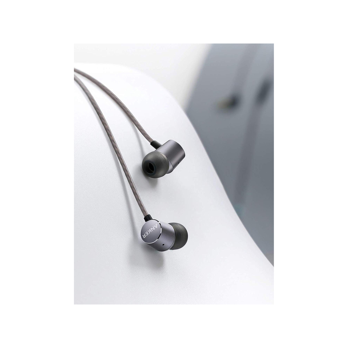 Anker Soundbuds Verve  A3801041 Wired Headphone Black/Grey