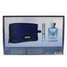 Versace Pour Homme EDT for Men 100ml + Spray 10ml + Pouch 1pc