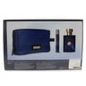 Versace Dylan Blue EDT for Men 100ml + 10ml + Pouch 1pc
