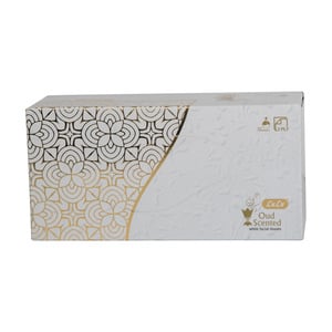 Buy LuLu Oud Scented White Facial Tissues 2ply 200 Sheets Online at Best Price | Facial Tissues | Lulu KSA in Kuwait