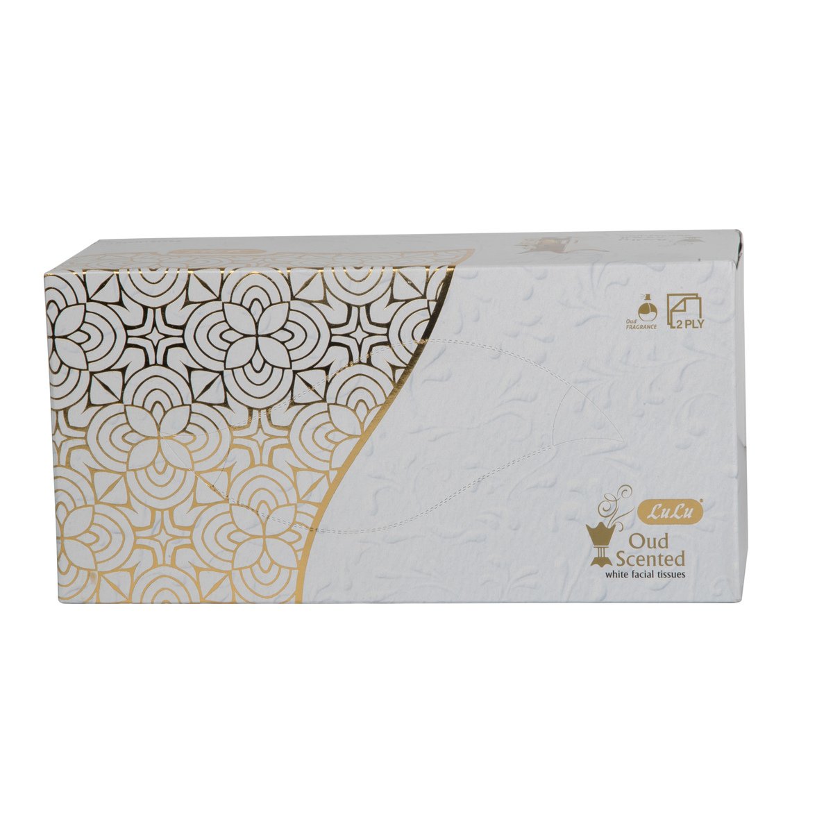 Lulu Oud Scented White Facial Tissues 2ply 200pcs
